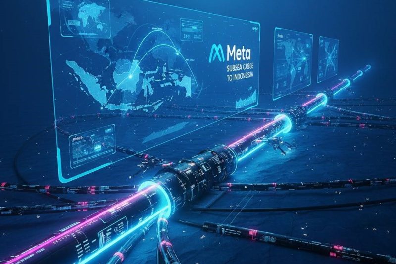 Meta Bangun Kabel Bawah Laut “Candle”